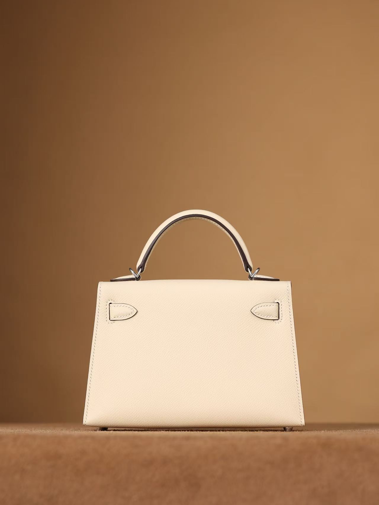 Mini Kelly 二代 奶油白 银扣 - Image 4