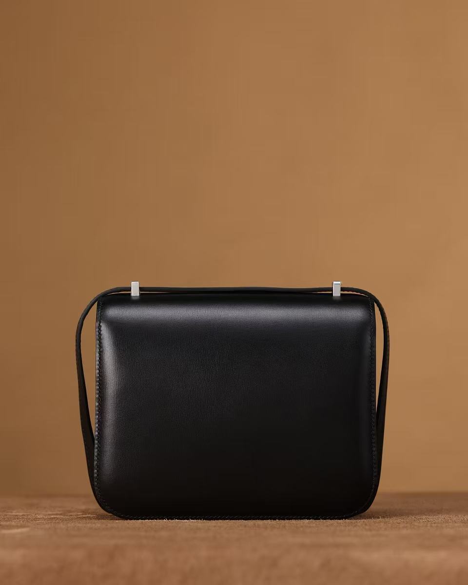 Constance 康康 19cm Box皮 黑色 银扣 - Image 5
