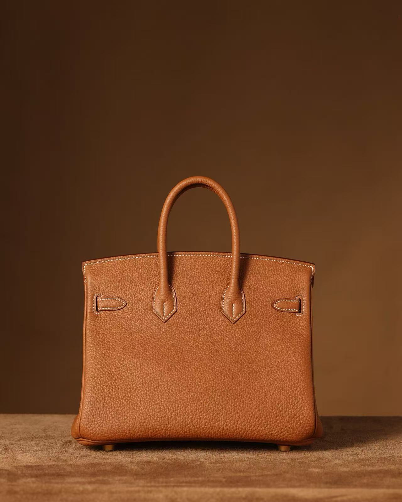 Birkin 25cm 金棕金扣 - Image 3
