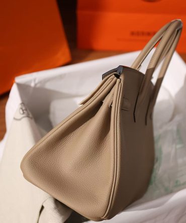 Birkin 30cm 风衣灰金扣